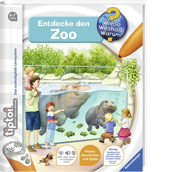 Giochi di società e per famiglie - Ravensburger tiptoi® scopri il zoo - Giochi di società e per famiglie - Ravensburger tiptoi® scopri il zoo -