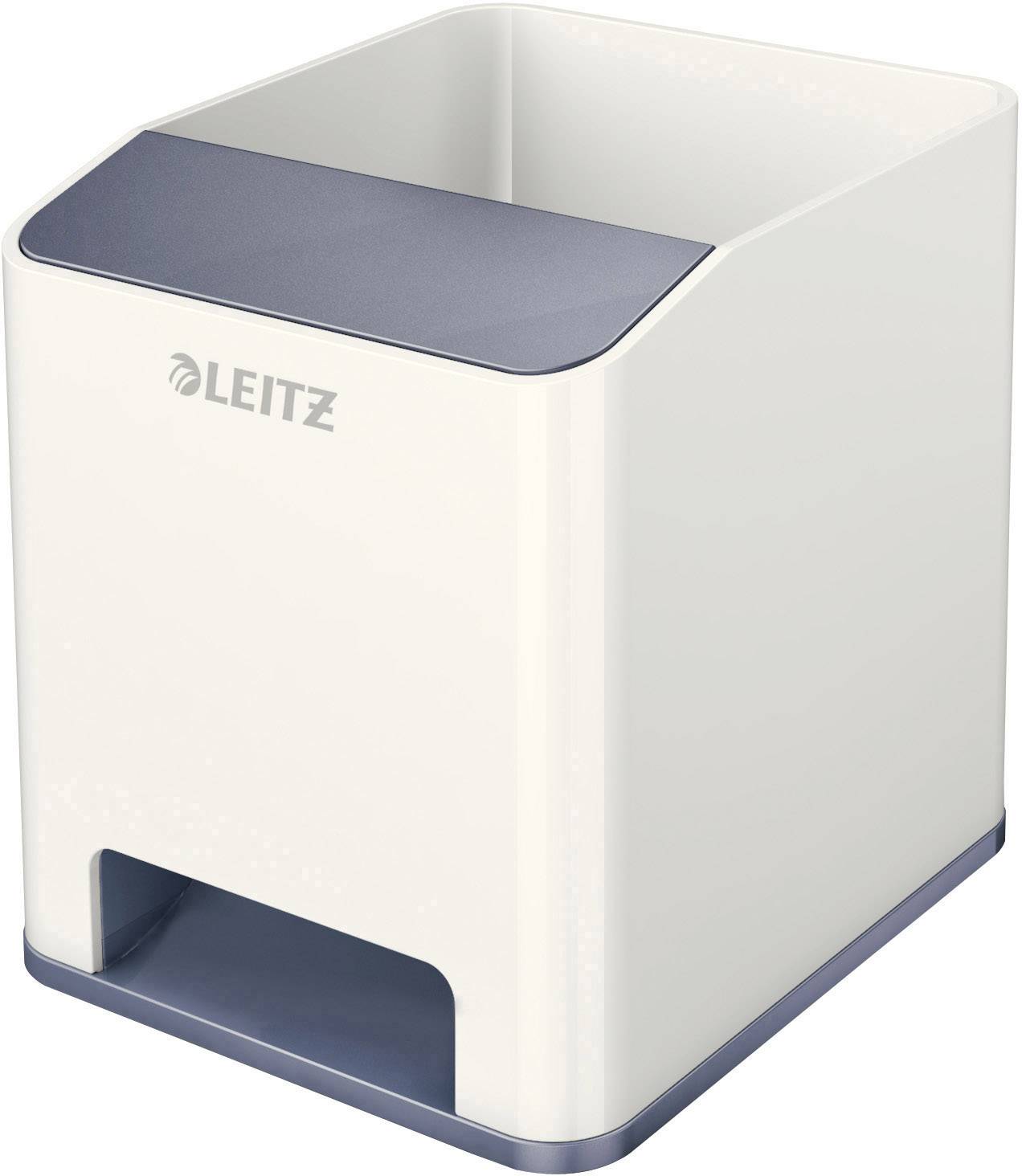 Leitz Sound WOW Duo Colour 5363-10-01 Porta matite Bianco, Grigio Numero scomparti: 2-0