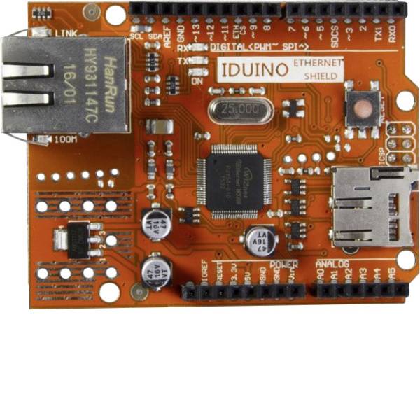 Shield e moduli aggiuntivi HAT per Arduino - Modulo di espansione Ethernet modulo adatto per (scheda): Arduino - Shield e moduli aggiuntivi HAT per Arduino - Modulo di espansione Ethernet modulo adatto per (scheda): Arduino -