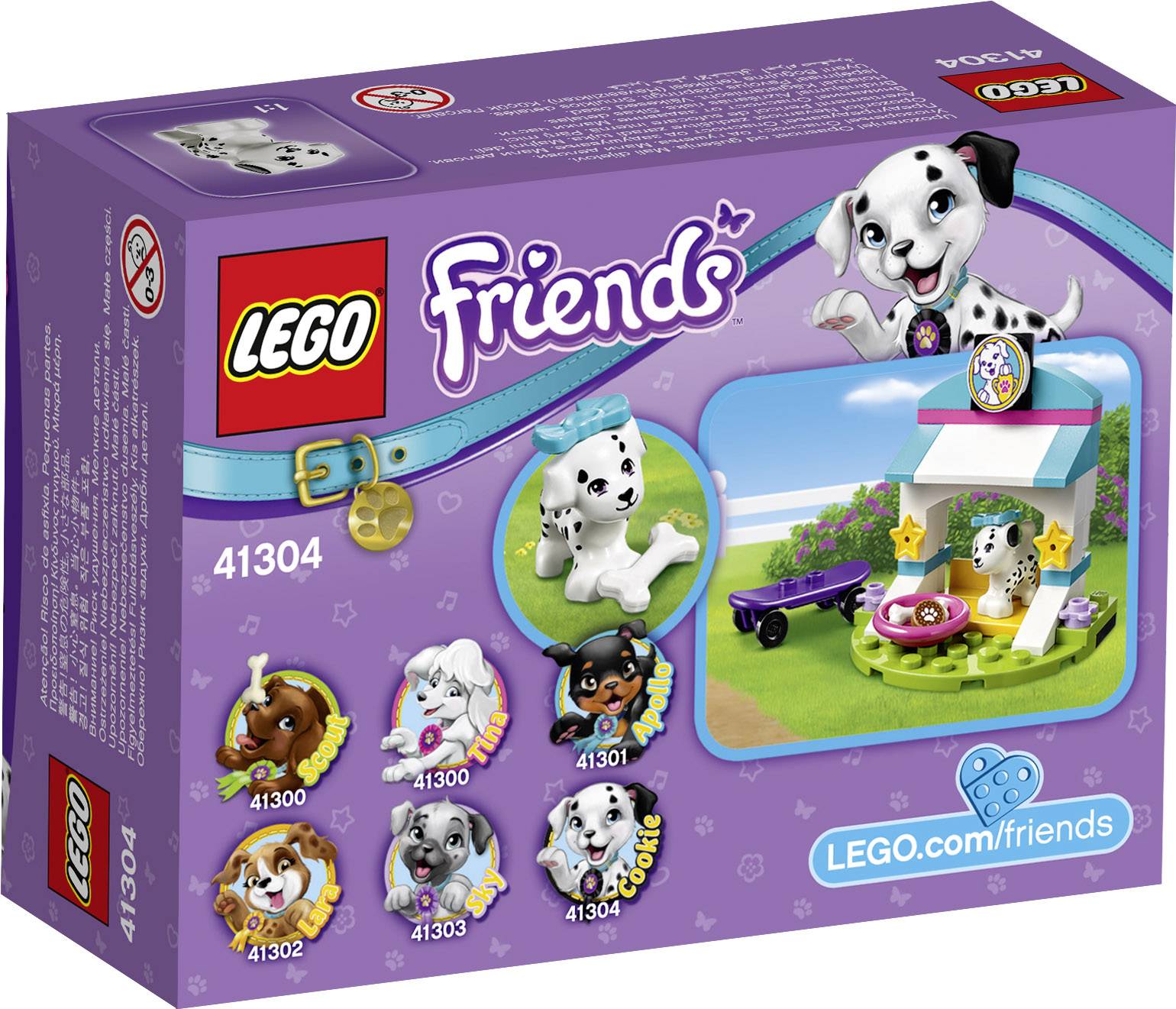 Lego Friends Il parco giochi dei cuccioli Gioco Costruzioni Età 5-12 41303