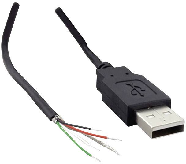 Spina dritta Spina USB A 2.0 TC-2524010 TRU COMPONENTS Contenuto: 100 pz.