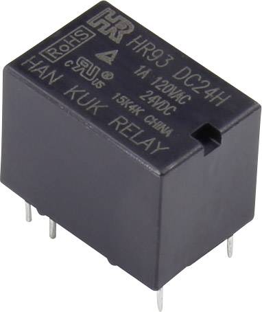 HR93-DC12H Relè per PCB 12 V/DC 2 A 1 scambio 1 pz.