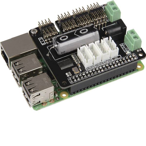 Shield Arduino e HAT Pi - Scheda di espansione Raspberry Pi® MotoPI Joy-IT-R - Shield Arduino e HAT Pi - Scheda di espansione Raspberry Pi® MotoPI Joy-IT-R -