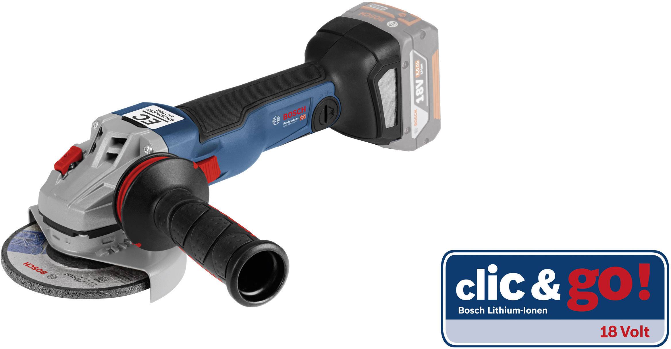 Smerigliatrice Angolare Cordless Vislone - 7000 Giri/min, 2 Batterie 16.8V, Disco 70mm, Per Taglio E Lucidatura - Foto 2