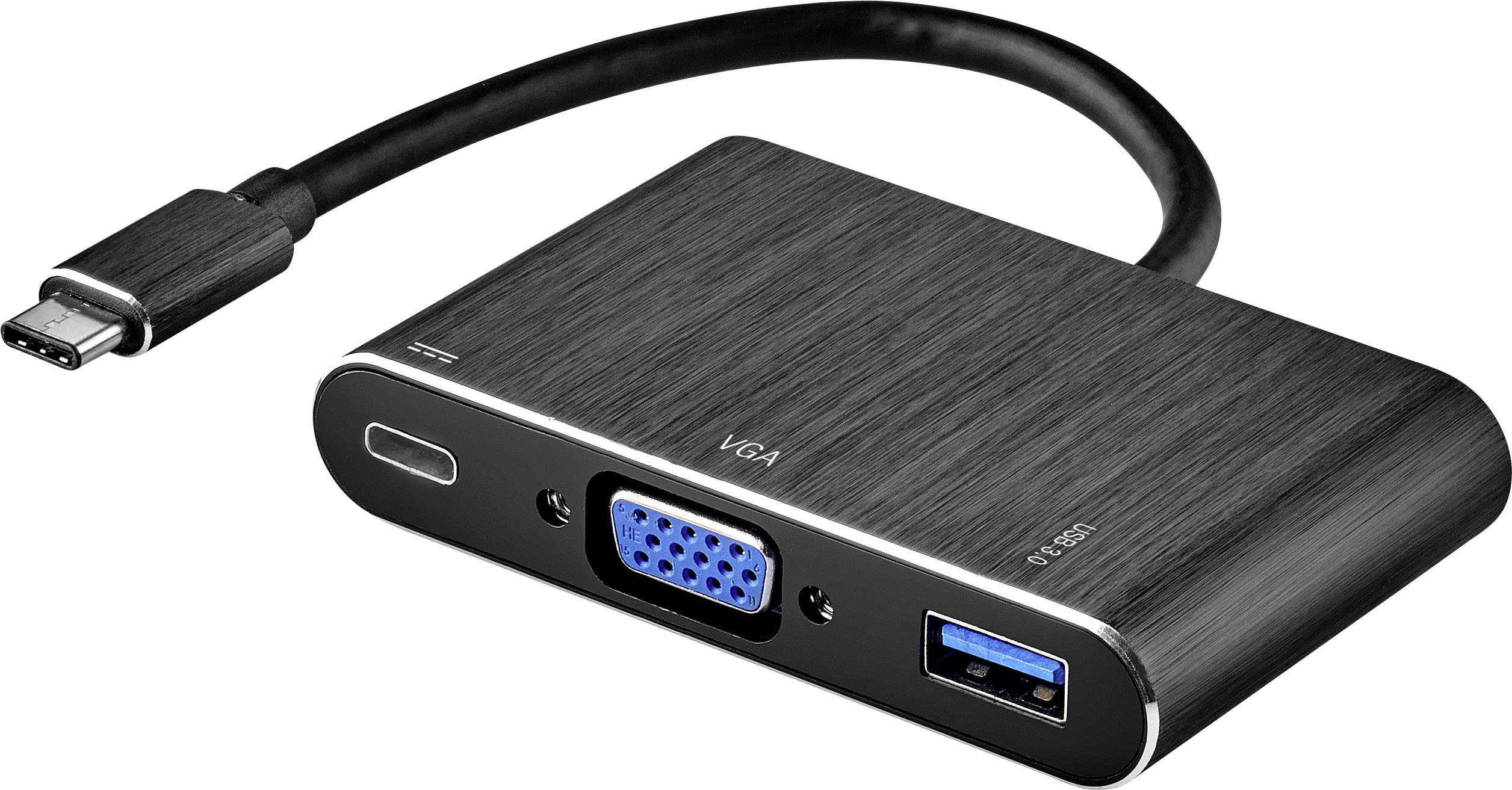 Goobay USB / HDMI Adattatore [1x spina USB-C™ - 1x presa USB-C™, Presa .