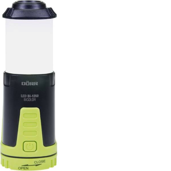 Lampade per campeggio, outdoor e per immersioni - LED Lanterna da campeggio Dörr Foto Bi-1350 115 lm a batteria 77 g Nero-Verde 980546 - Lampade per campeggio, outdoor e per immersioni - LED Lanterna da campeggio Dörr Foto Bi-1350 115 lm a batteria 77 g Nero-Verde 980546 -