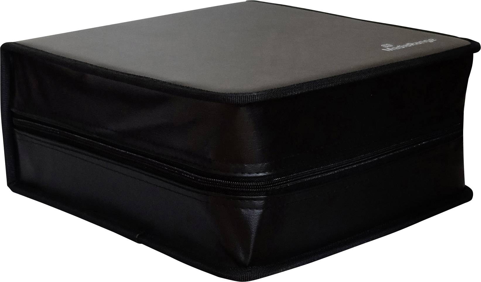 Custodia per CD MediaRange 400 CD/DVD/Blu-ray Ecopelle Nero 1 pz. (L x A x P) 314 x 149 x 312 mm BOX95-1