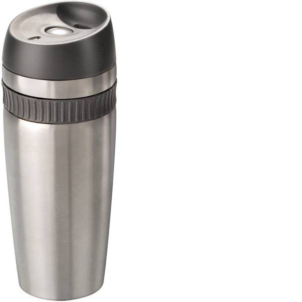 Thermos e tazze termiche - MATO Travel Tazza termica Acciaio inox (spazzolato), Nero 0.4 l 4219 - Thermos e tazze termiche - MATO Travel Tazza termica Acciaio inox (spazzolato), Nero 0.4 l 4219 -