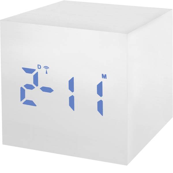 Sveglie - Bresser Optik 8020402GYEBLU Radiocontrollato Sveglia Bianco - Sveglie - Bresser Optik 8020402GYEBLU Radiocontrollato Sveglia Bianco -