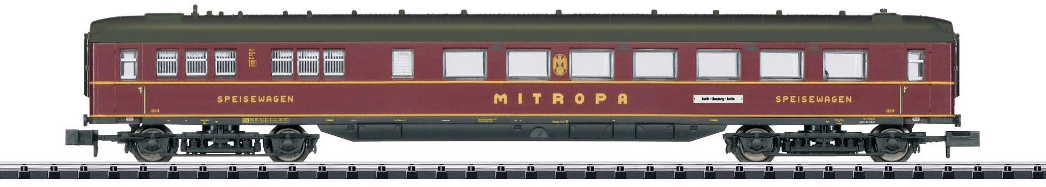 Kit da 2 pz., vagoni per treni veloci della DRB in scala N MiniTrix T15801