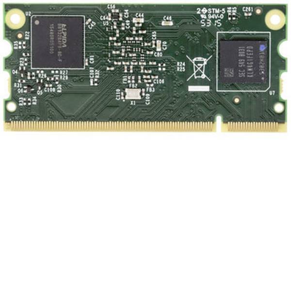 Schede di sviluppo e Single Board Computer - Raspberry Pi® Compute Modul 3 Compute Modul 3 4GB 1 GB 4 x 1.2 GHz Raspberry Pi® - Schede di sviluppo e Single Board Computer - Raspberry Pi® Compute Modul 3 Compute Modul 3 4GB 1 GB 4 x 1.2 GHz Raspberry Pi® -