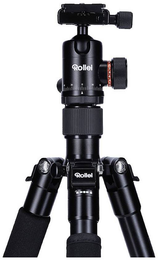 Rollei 22610 treppiede Fotocamere digitali/film 3 gamba/gambe Nero Arancione (Rollei Prego dp5500 - digitalkamera)-2
