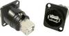 Adattatore XLR presa USB A a USB B Adattatore incasso CP30114 Cliff Contenuto: 1 pz.
