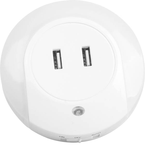 Luci notturne - Müller Licht 27700019 Luce notturna LED Rotondo LED Ambra Bianco - Luci notturne - Müller Licht 27700019 Luce notturna LED Rotondo LED Ambra Bianco -