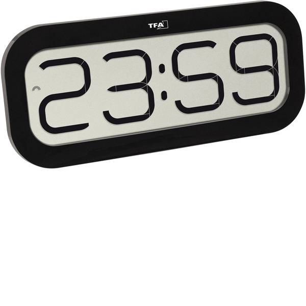 Orologi da parete - TFA 60.4514.01 Radiocontrollato Orologio da parete 28 mm x 321 mm x 140 mm Nero - Orologi da parete - TFA 60.4514.01 Radiocontrollato Orologio da parete 28 mm x 321 mm x 140 mm Nero -