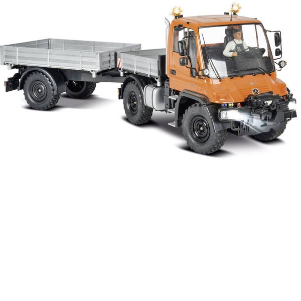Trattori e mezzi da cantiere RC - Unimog U300 con rimorchio Automodello Carson Modellsport 1:12 Veicolo incl. Batteria, caricatore e batterie telecomando - Trattori e mezzi da cantiere RC - Unimog U300 con rimorchio Automodello Carson Modellsport 1:12 Veicolo incl. Batteria, caricatore e batterie telecomando -