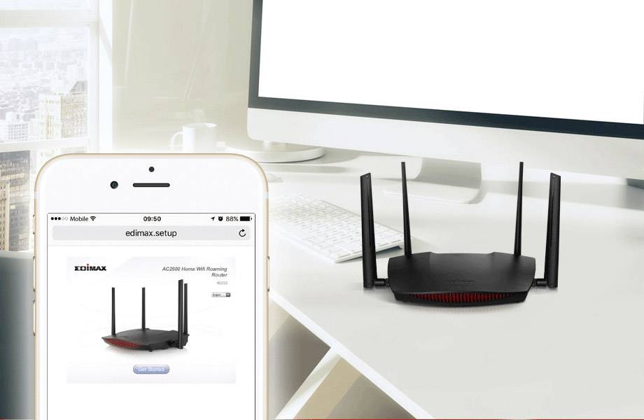 EDIMAX RG21S Router WLAN 2.4 GHz, 5 GHz 2.6 GBit/s-7