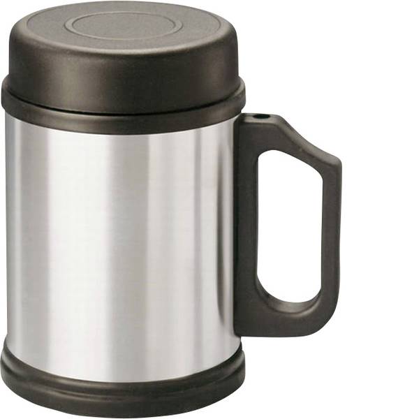 Thermos e tazze termiche - MATO Tazza termica Acciaio inox (spazzolato), Nero 0.350 l 4093 - Thermos e tazze termiche - MATO Tazza termica Acciaio inox (spazzolato), Nero 0.350 l 4093 -