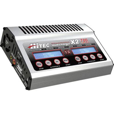 Hitec Multicharger X2 Caricabatterie multifunzione per modellismo 24 V 30 A LiPo, LiIon, LiFePO, LiHV, NiMH, NiCd, Piomb