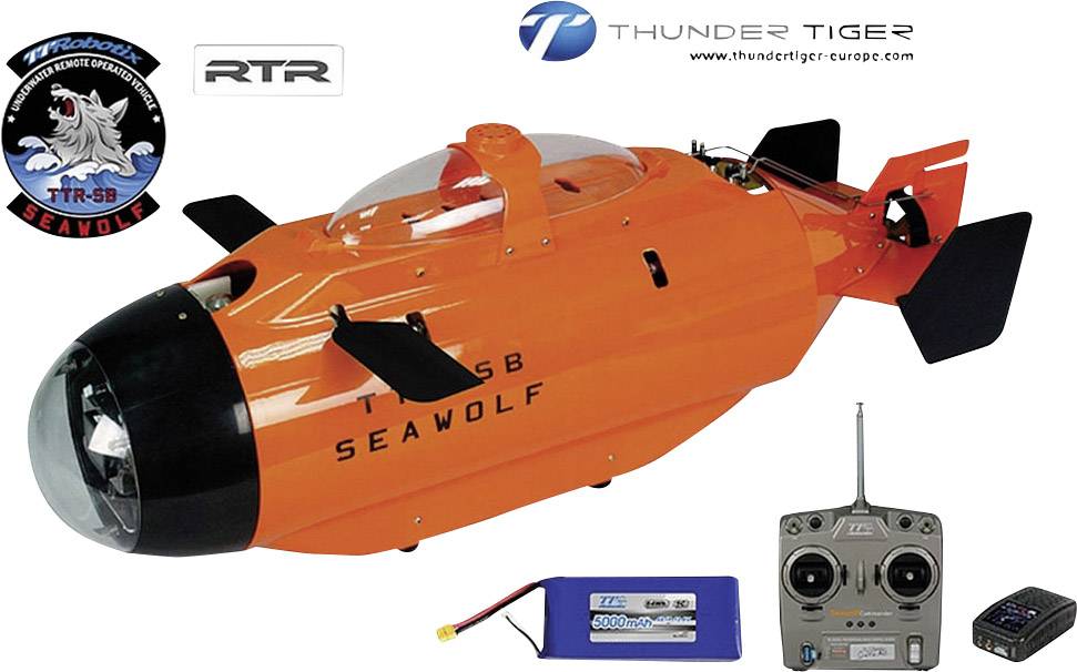 Thunder Tiger Seawolf Sport Sommergibile modello 100% RtR 774 mm