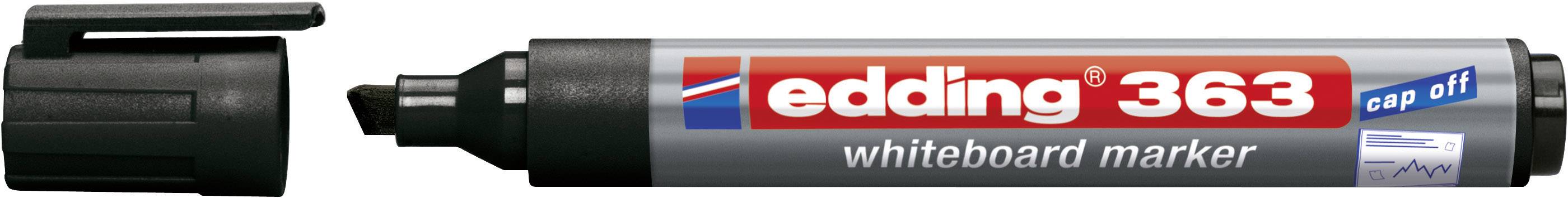 Edding 363 Marker 10 Stück(e) Schwarz Meißel (4-363001)