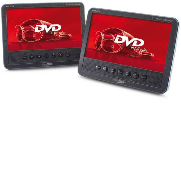 Sistemi DVD per poggiatesta auto - Caliber Audio Technology MPD278 Lettore DVD per poggiatesta con 2 monitor Diagonale schermo=17.78 cm (7 pollici) - Sistemi DVD per poggiatesta auto - Caliber Audio Technology MPD278 Lettore DVD per poggiatesta con 2 monitor Diagonale schermo=17.78 cm (7 pollici) -