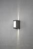 Konstsmide Cremona 7992-370 Lampada da parete per esterni a LED ERP: G (A - G) LED (monocolore) LED a montaggio fisso 24 W Antracite