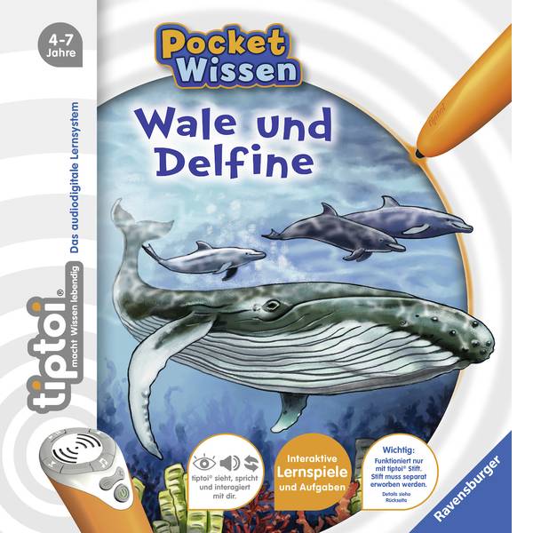 Giochi di società e per famiglie - Ravensburger tiptoi® Wale e delfini - Giochi di società e per famiglie - Ravensburger tiptoi® Wale e delfini -