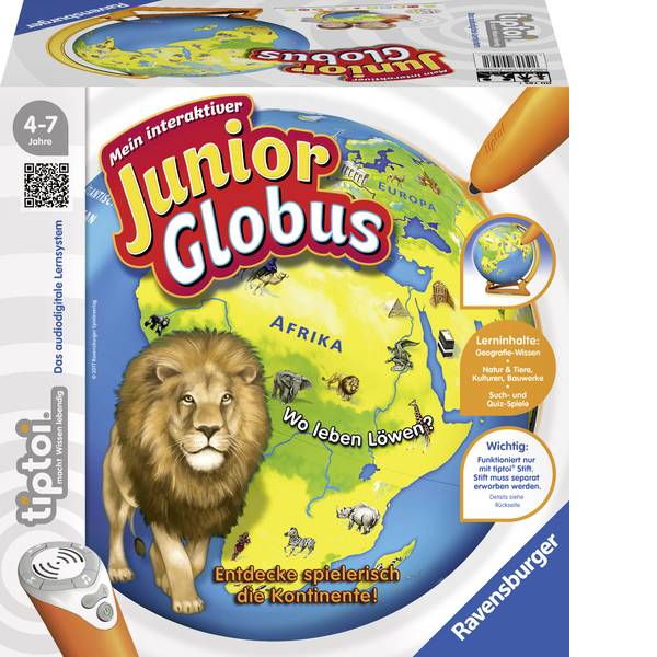 Giochi di società e per famiglie - Ravensburger il globo Junior interattivo - Giochi di società e per famiglie - Ravensburger il globo Junior interattivo -