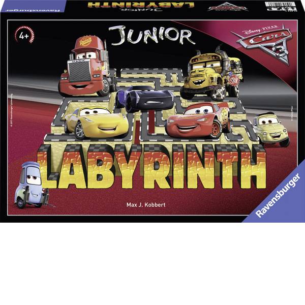 Giochi di società e per famiglie - Ravensburger Disney/Pixar Cars 3 Junior labirinto - Giochi di società e per famiglie - Ravensburger Disney/Pixar Cars 3 Junior labirinto -