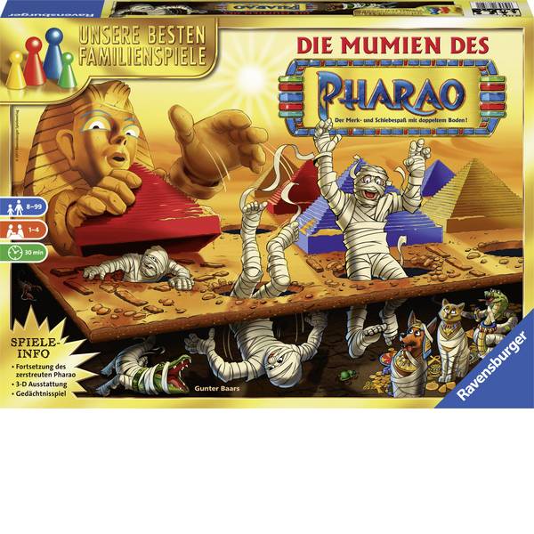 Giochi di società e per famiglie - Ravensburger - La Mumien del Pharao - Giochi di società e per famiglie - Ravensburger - La Mumien del Pharao -