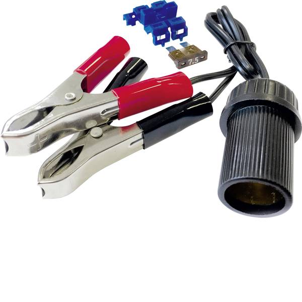 Accessori per presa accendisigari - BAAS Connettore per presa accendisigari con pinze e fusibile BA11 Portata massima corrente=10 A - Accessori per presa accendisigari - BAAS Connettore per presa accendisigari con pinze e fusibile BA11 Portata massima corrente=10 A -