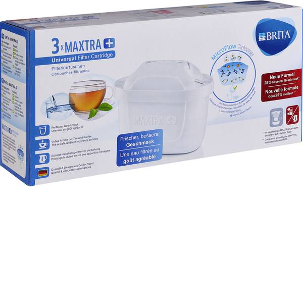 Caraffe dell`acqua e cartucce filtranti - Cartuccia filtro Brita Maxtra + 3er Pack Bianco - Caraffe dell`acqua e cartucce filtranti - Cartuccia filtro Brita Maxtra + 3er Pack Bianco -