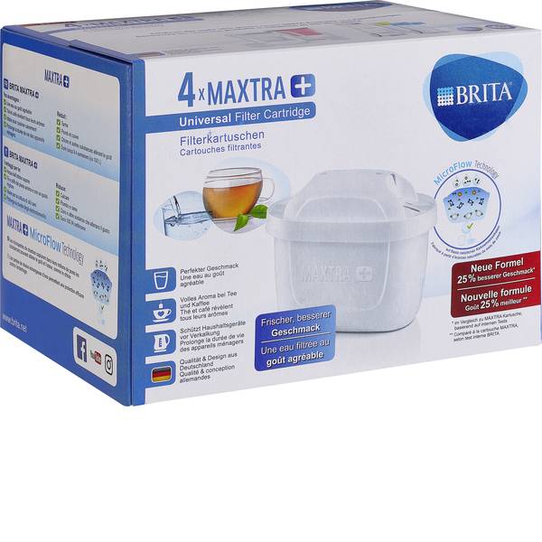 Caraffe dell`acqua e cartucce filtranti - Cartuccia filtro Brita Maxtra + 4er Pack 075262 Bianco - Caraffe dell`acqua e cartucce filtranti - Cartuccia filtro Brita Maxtra + 4er Pack 075262 Bianco -