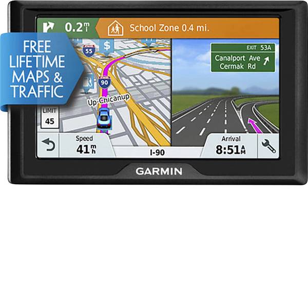 Navigatori satellitari - Navigatore satellitare Drive 61 LMT-S CE Garmin 15.4 cm 6.1 pollici Europa centrale - Navigatori satellitari - Navigatore satellitare Drive 61 LMT-S CE Garmin 15.4 cm 6.1 pollici Europa centrale -