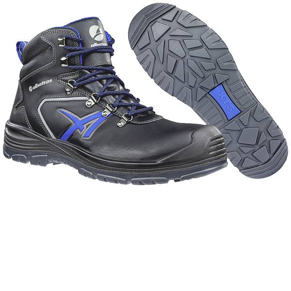 Scarpe antinfortunistiche - Stivali di sicurezza S3 Misura: 45 Nero Albatros UNIT MID SRC 631861-45 1 Paia - Scarpe antinfortunistiche - Stivali di sicurezza S3 Misura: 45 Nero Albatros UNIT MID SRC 631861-45 1 Paia -