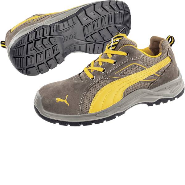 Scarpe antinfortunistiche - Scarpe di sicurezza S1P Misura: 45 Marrone, Giallo PUMA Safety Omni Brown Low SRC 643630-45 1 Paia - Scarpe antinfortunistiche - Scarpe di sicurezza S1P Misura: 45 Marrone, Giallo PUMA Safety Omni Brown Low SRC 643630-45 1 Paia -