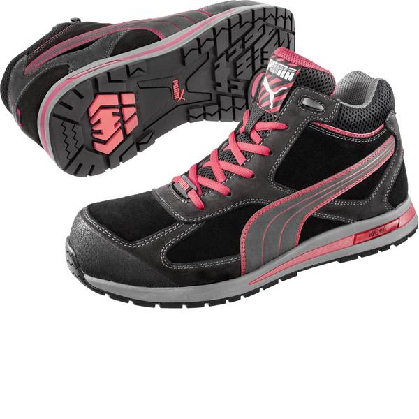 Scarpe antinfortunistiche - Stivali di sicurezza S3 Misura: 45 Nero, Rosso PUMA Safety Fulltwist Mid HRO SRC 633160-45 1 Paia - Scarpe antinfortunistiche - Stivali di sicurezza S3 Misura: 45 Nero, Rosso PUMA Safety Fulltwist Mid HRO SRC 633160-45 1 Paia -