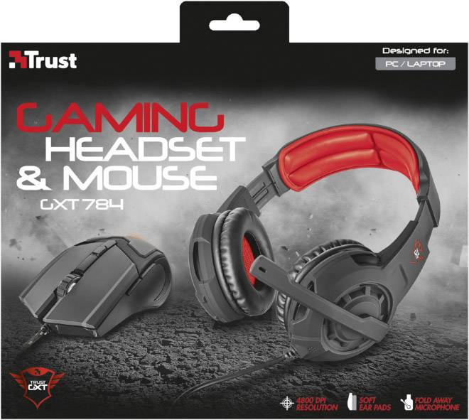 Trust GXT 784 Cuffie Over Ear via cavo Stereo Nero Gaming-3