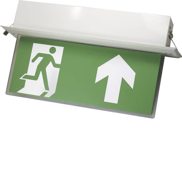 Segnaletica per uscite d`emergenza - Sensorit 0301-B Indicazione via di fuga illuminata Montaggio da incasso a soffitto - Segnaletica per uscite d`emergenza - Sensorit 0301-B Indicazione via di fuga illuminata Montaggio da incasso a soffitto -