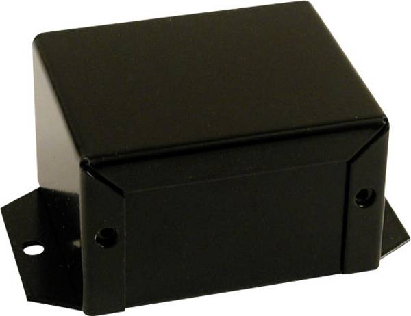 Hammond Electronics 1411FBCBK Contenitore universale 81 x 56 x 28 Alluminio Nero 1 pz.