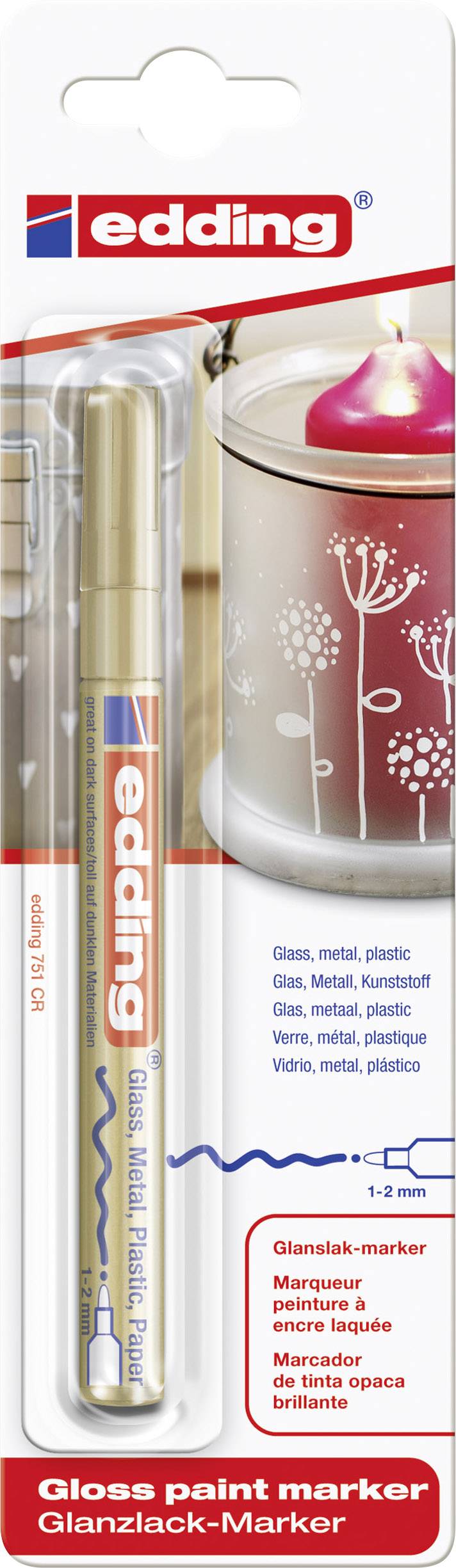 Edding 751 Vernice Marker Gold (4-751053)-0