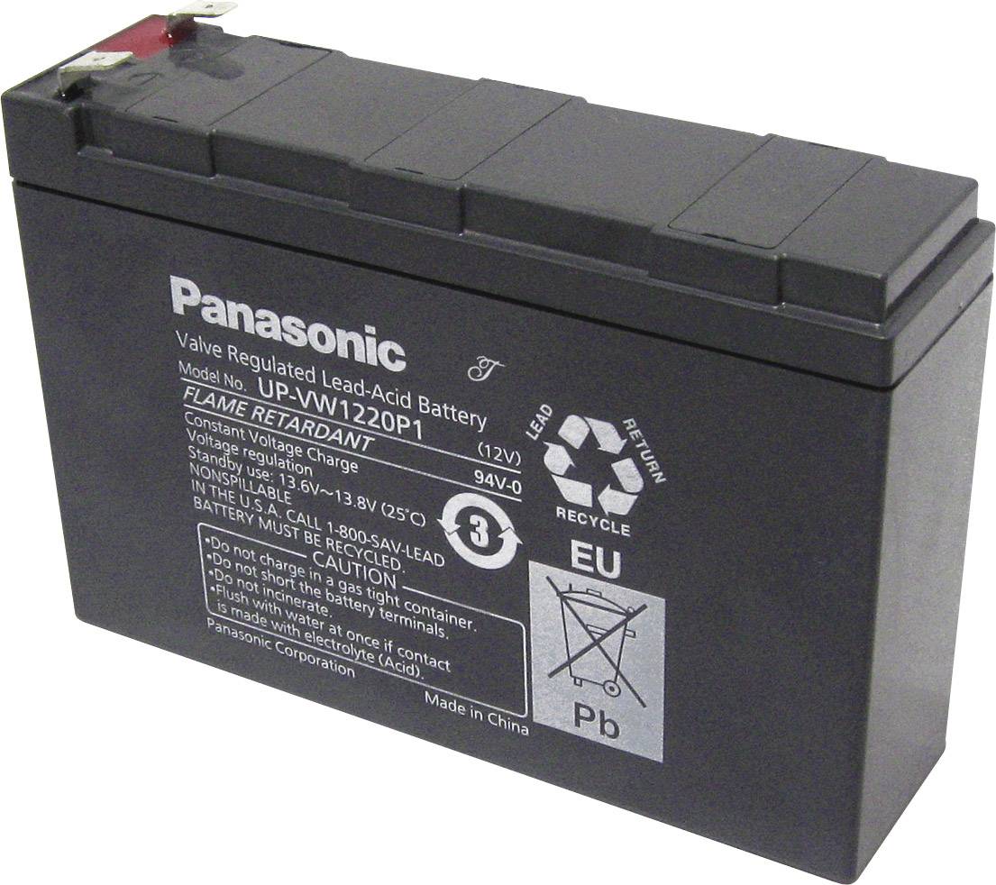 Аккумулятор panasonic up vw1220p1