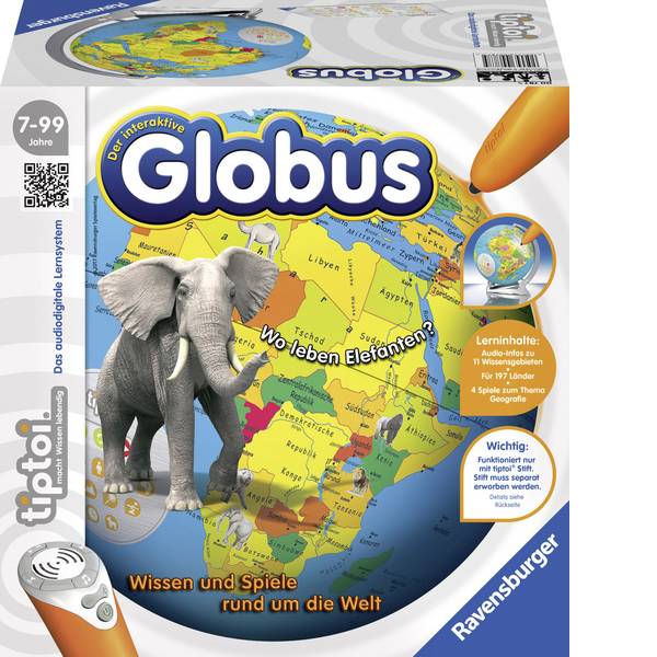Giochi di società e per famiglie - Ravensburger tiptoi® lglobo - Giochi di società e per famiglie - Ravensburger tiptoi® lglobo -