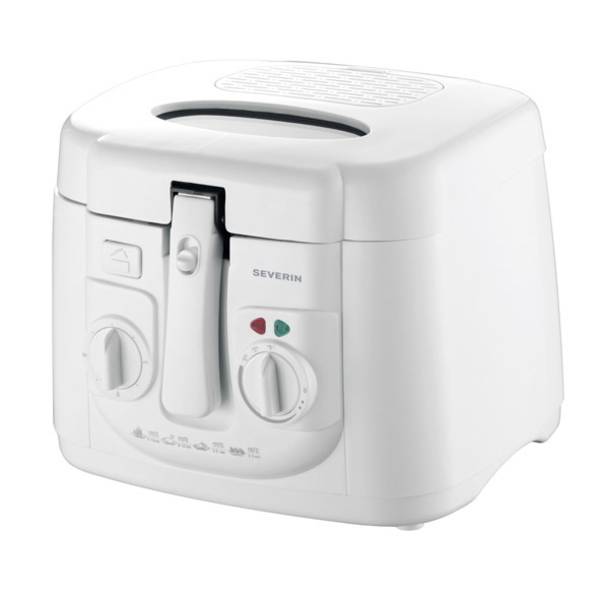 Friggitrici - Severin FR 2433 Friggitrice 1800 W Con regolazione manuale della temperatura Bianco - Friggitrici - Severin FR 2433 Friggitrice 1800 W Con regolazione manuale della temperatura Bianco -