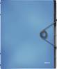 Leitz 4569-10-30 Cartellina con divisori Azzurro DIN A4 Polipropilene (PP) Numero scomparti: 6