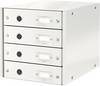 Leitz Click & Store 6049-00-01 Cassettiera Bianco DIN A4 Numero cassetti: 4