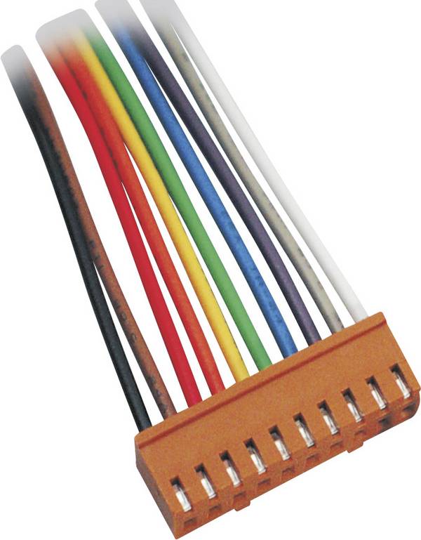 Connettore con cavo TRU COMPONENTS Totale poli 5 Passo: 2.50 mm 1582618 1 pz.