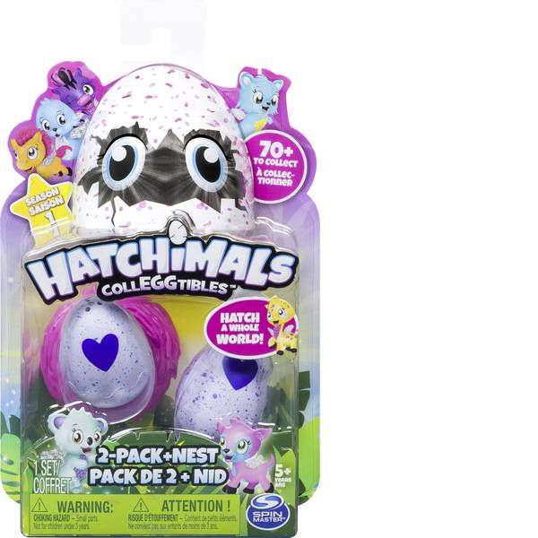 Animali di peluche - Spin Master: Hatchimals Colleggtibles, 2 kit + Nest - Animali di peluche - Spin Master: Hatchimals Colleggtibles, 2 kit + Nest -