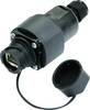 Telegärtner 100007449 Modulo B RJ45 cat. 6A 100007449 Custodia connettore RJ45 Numero di poli 8P8C Nero 1 pz.
